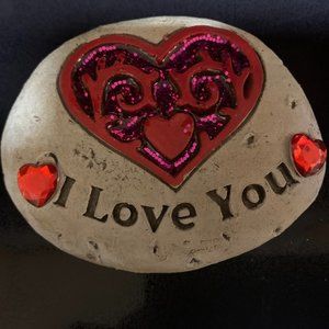 I Love You VALENTINE paperweight